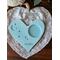 Ring dish, heart shaped ring dish